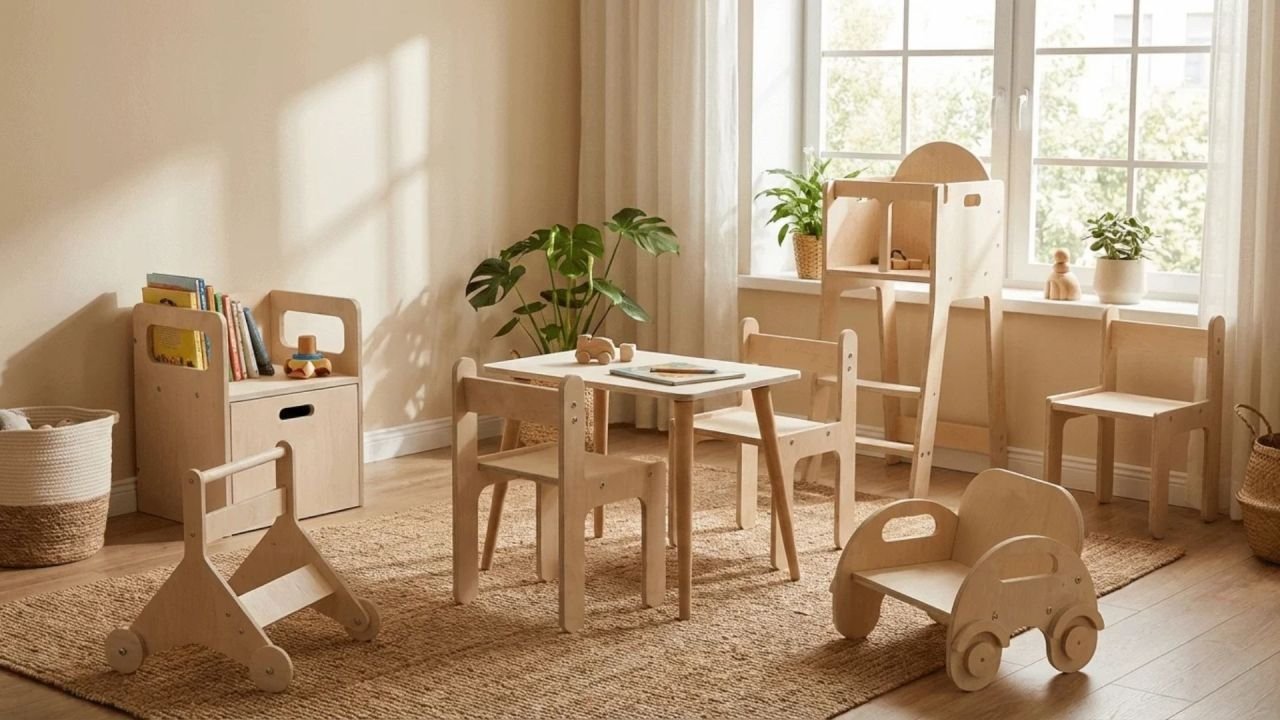 Fonksiyonlu Oturak ve Oyuncak Sandığı